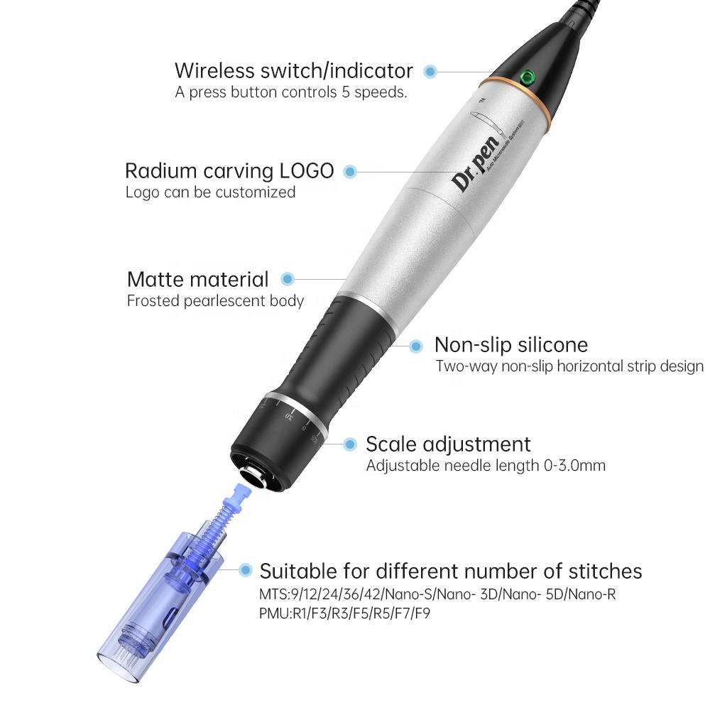 Dr Pen Ultima A1 with Replacement Cartridges Kit 04